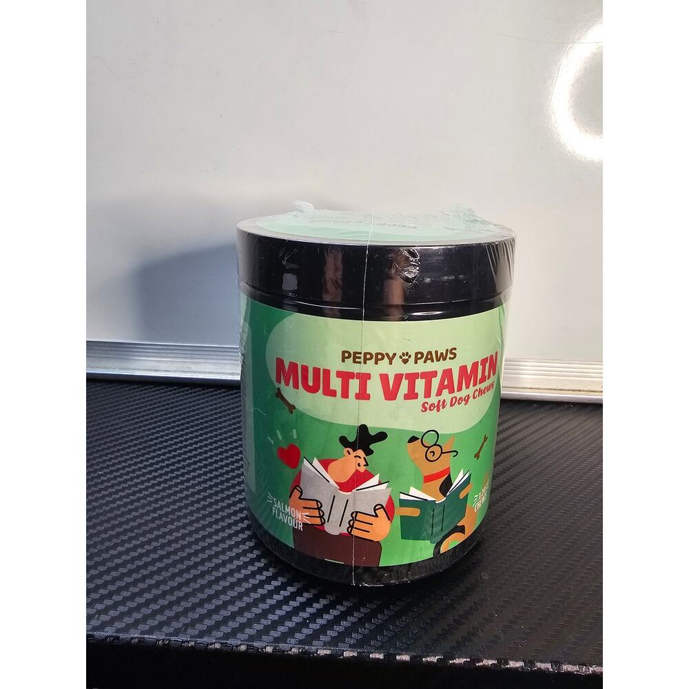 Peppy Paws Multivitamin Soft Dog Chews (120 Chews)